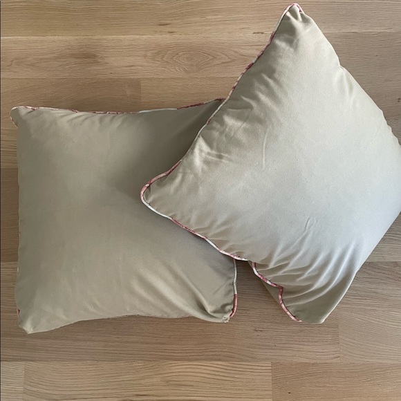 Beautiful Euro Shams/Pillow covers set of 2 - Picture 4 of 4